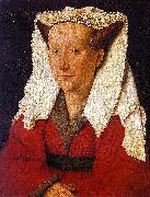 Portrait of Margarete van Eyck Jan Van Eyck